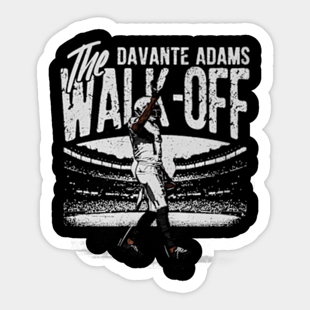 Davante Adams Las Vegas Walk-Off Sticker by caravalo